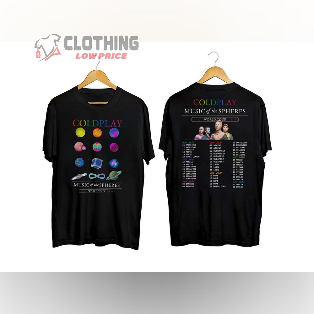 Unleash Your Inner Fan with Authentic Coldplay Merchandise